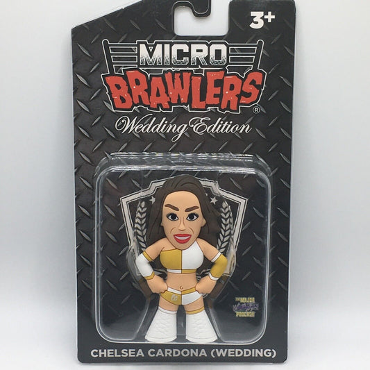 2021 Major Wrestling Figure Podcast Micro Brawlers Wedding Exclusive Chelsea Green