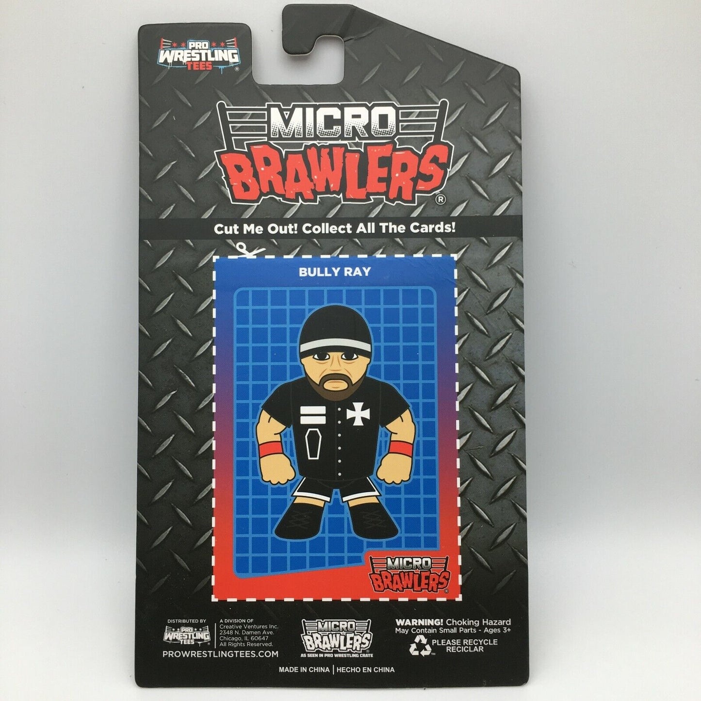 2021 Pro Wrestling Tees Crate Exclusive Micro Brawlers Bully Ray [June]