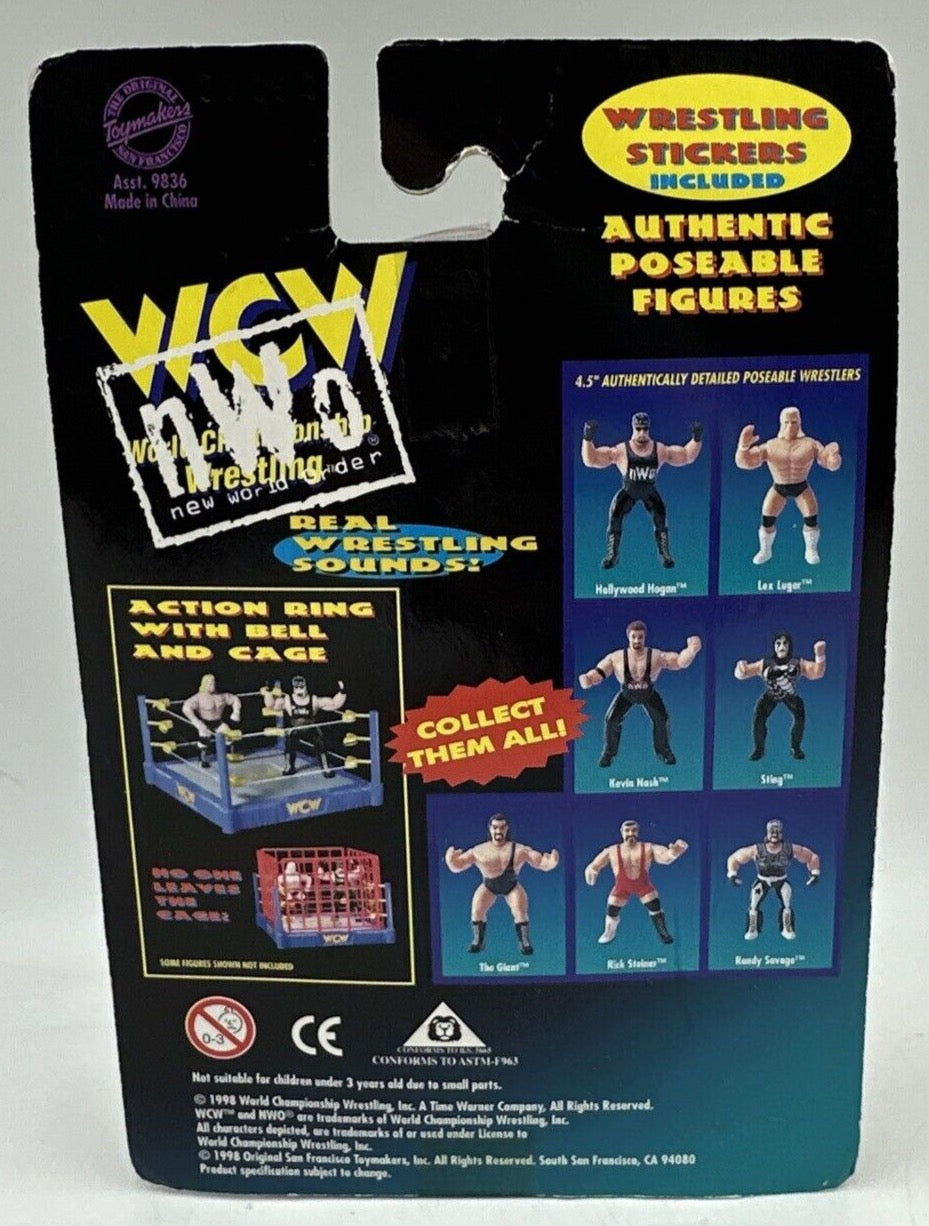 1998 WCW OSFTM 4.5" Articulated Kevin Nash [Small Card]