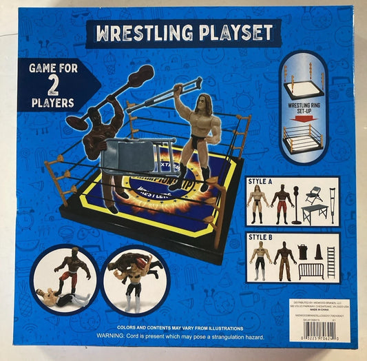 2021 Toymazing Bootleg/Knockoff Wrestling Playset [Style D]