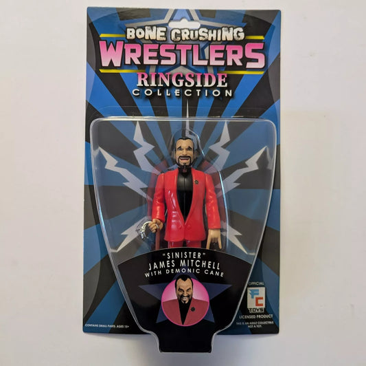 2024 FC Toys Bone Crushing Wrestlers Ringside Collection "Sinister" James Mitchell [Red]