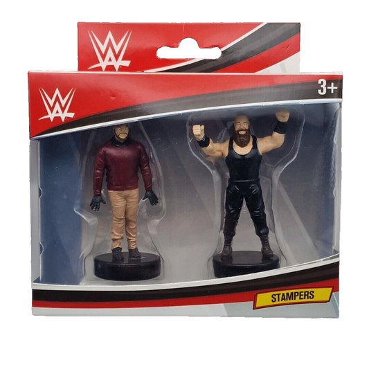 2020 WWE PMI Stampers 2-Pack: Bray Wyatt & Braun Strowman