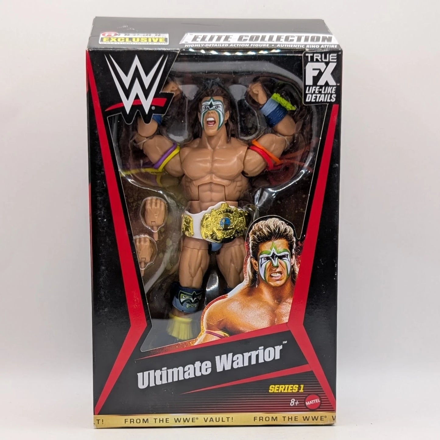 WWE Mattel Elite Ultimate Warrior 新品未開封 2024 WWE Mattel Elite Collection From the Vault Series 1 Ultimate