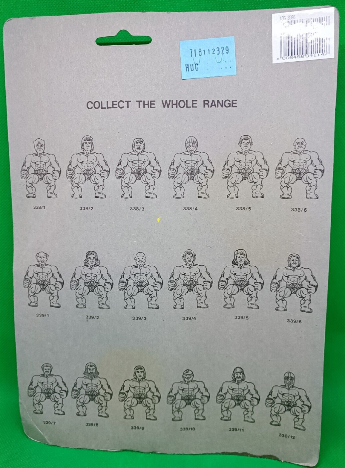 Wrestling Champions [Full Blue Card] Bootleg/Knockoff 339/8