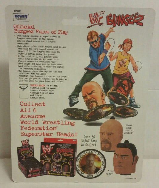 1999 WWF Irwin Toy The Rock Bungeez