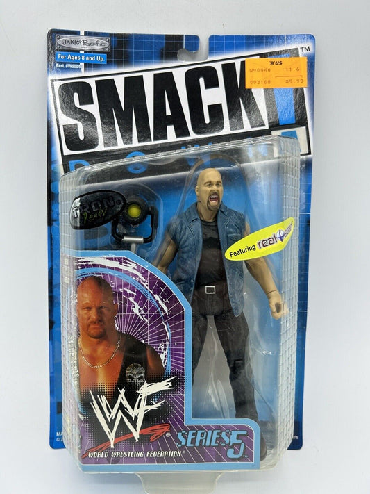 2000 WWF Jakks Pacific Titantron Live Series 5 Stone Cold Steve Austin