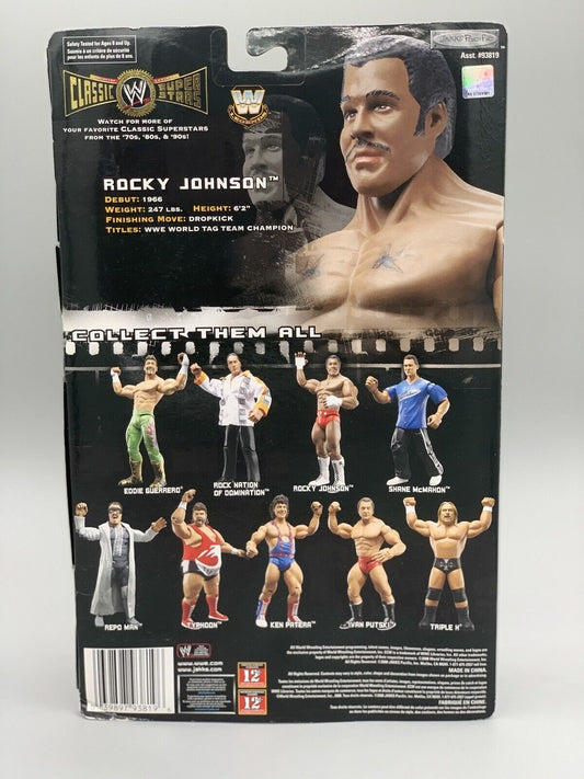 2008 WWE Jakks Pacific Classic Superstars Series 17 Rocky Johnson