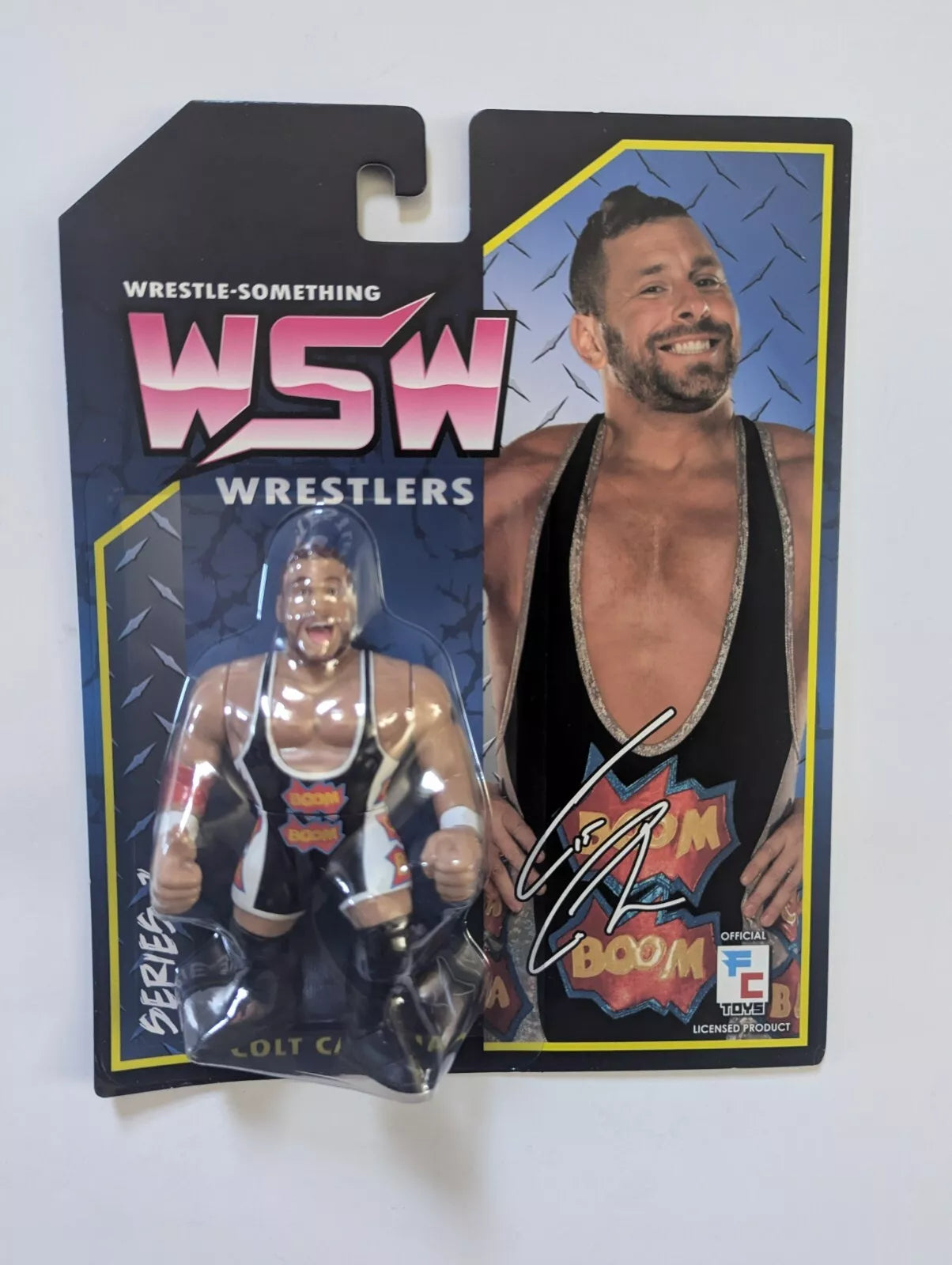 2024 FC Toys Wrestle-Something Wrestlers Series 1 Colt Cabana [Black & White Singlet]