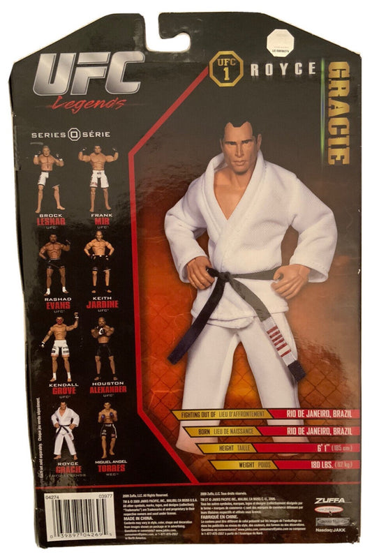 2009 Jakks Pacific UFC 1 Series 0 Legends Royce Gracie