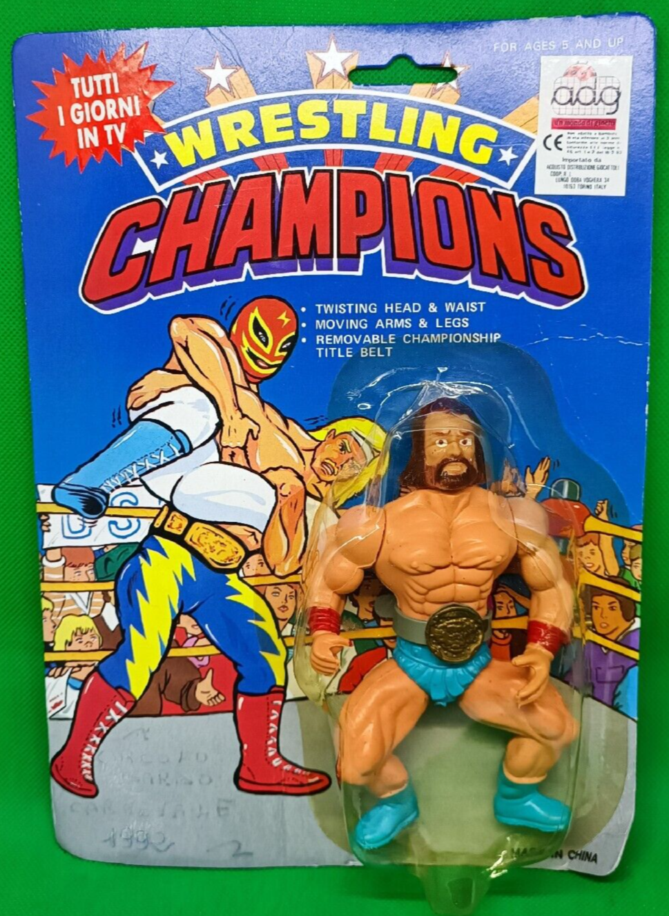 Wrestling Champions [Full Blue Card] Bootleg/Knockoff 339/8