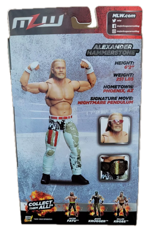 2024 MLW Boss Fight Studio Premium Series 1 Alexander Hammerstone