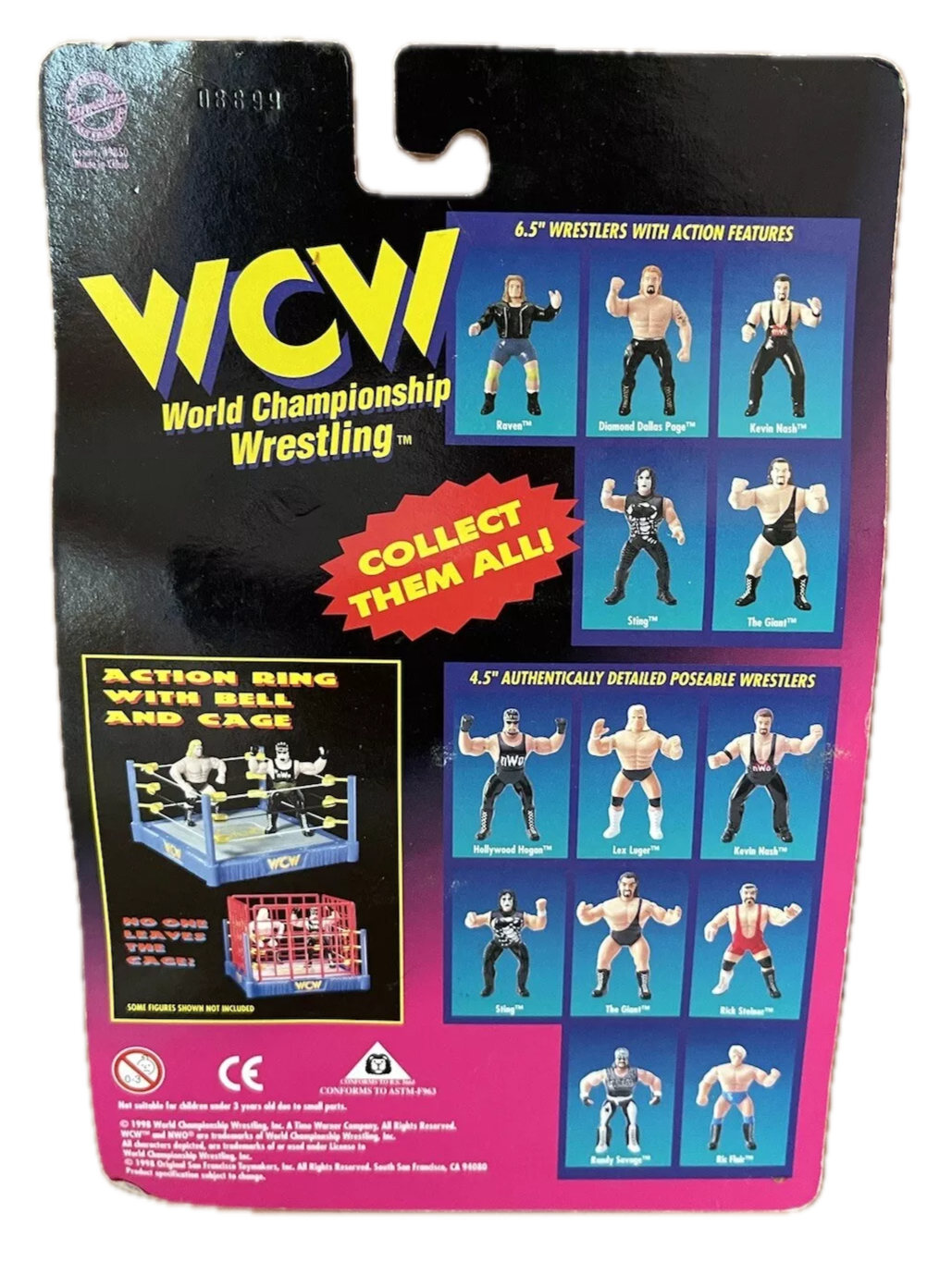 1998 WCW OSFTM 4.5" Articulated Rick Steiner