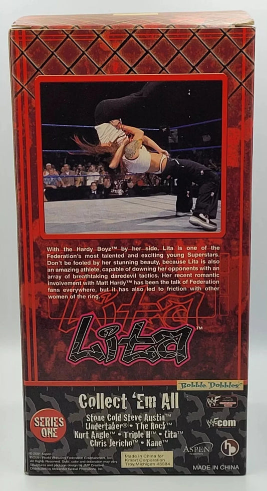 2001 WWF Aspen Rumble Heads Series 1 Lita