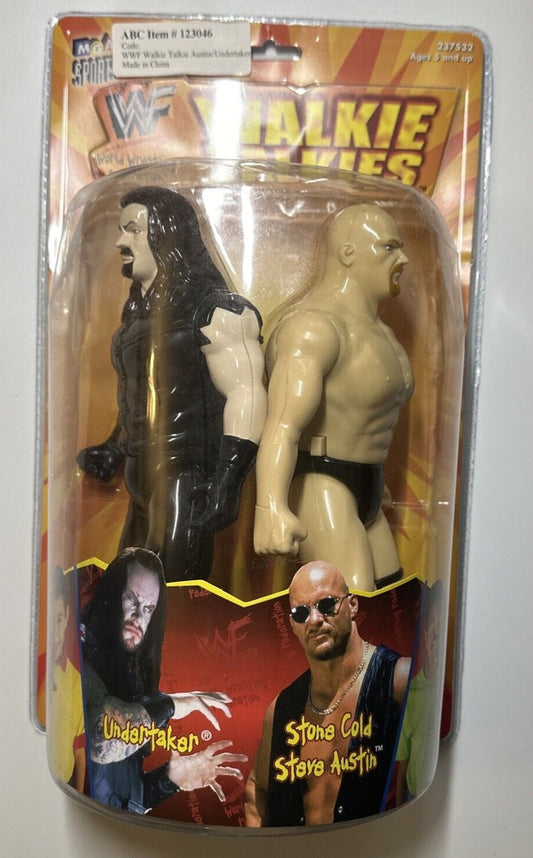 1999 WWF MGA Sports Walkie Talkies: Undertaker & Stone Cold Steve Austin