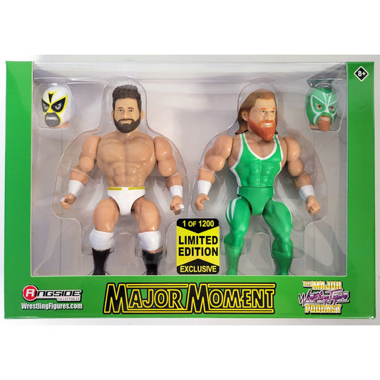 2022 Major Wrestling Figure Podcast Ringside Collectibles Exclusive "Major Moment" 2-Pack: Matt Cardona & Brian Myers