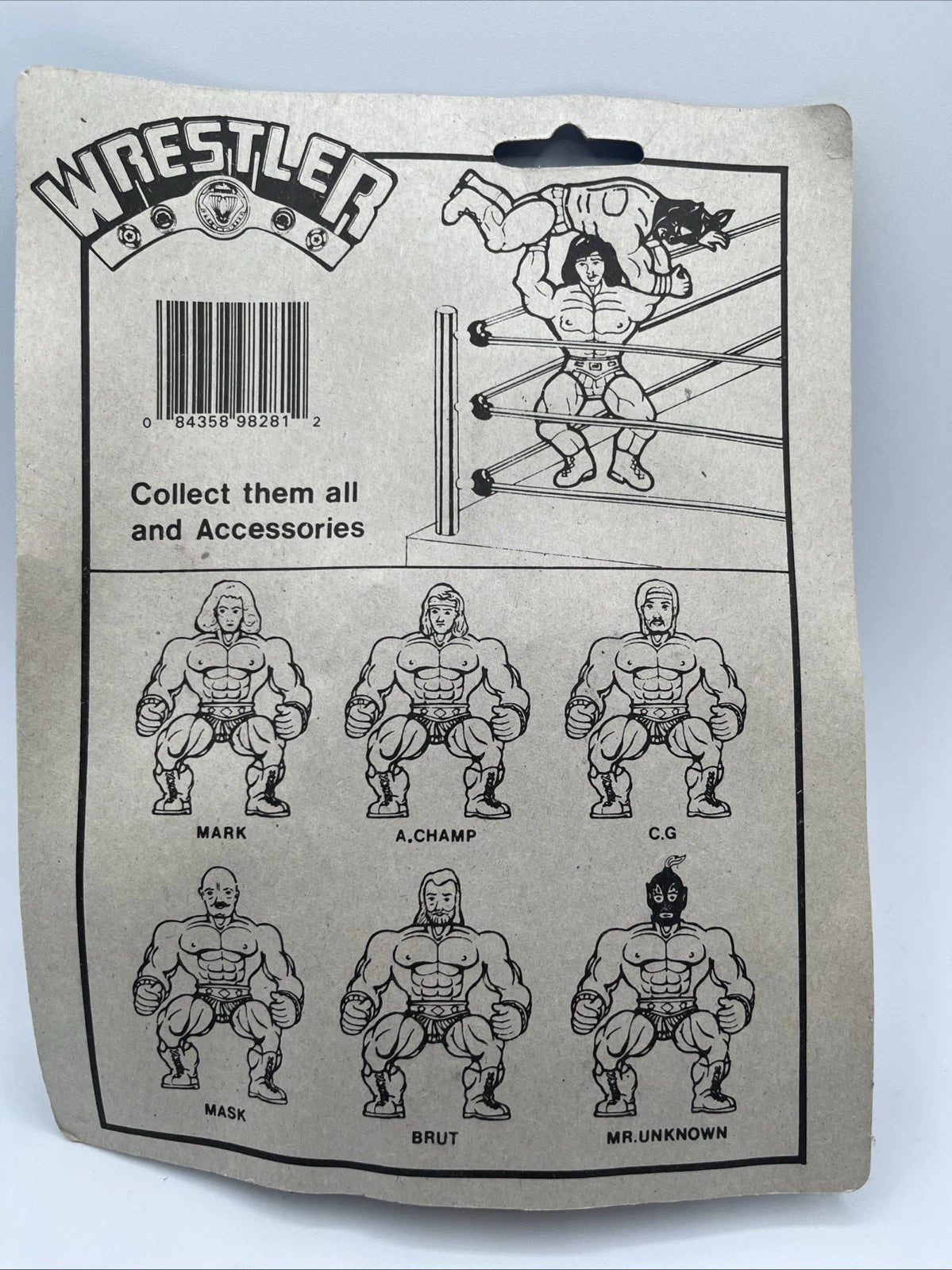 Wrestling Champs Bootleg/Knockoff Brut [Big John Studd]
