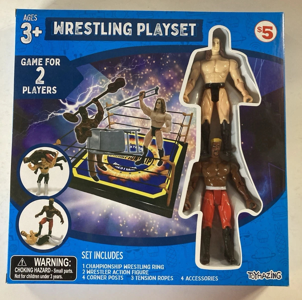 2021 Toymazing Bootleg/Knockoff Wrestling Playset [Style A]