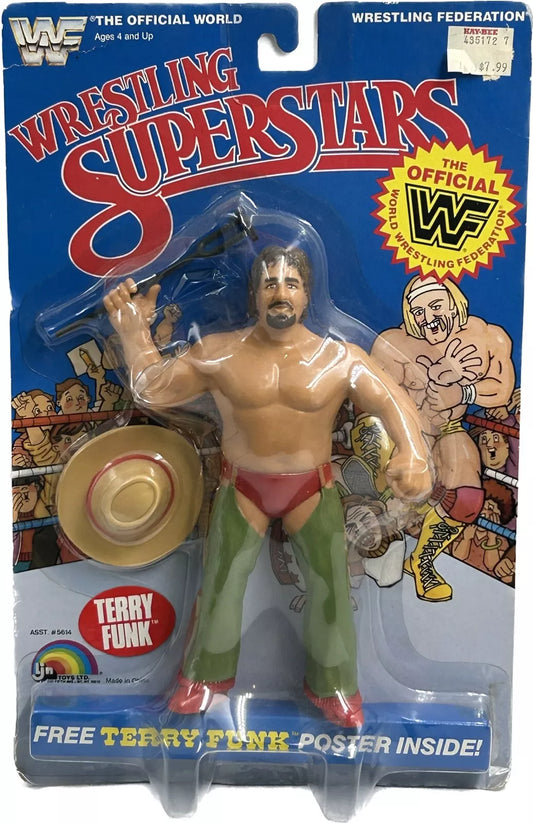 1986 WWF LJN Wrestling Superstars Series 3 Terry Funk