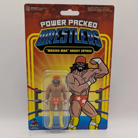 2026 FC Toys Power Packed Wrestlers Series 1 "Macho Man" Randy Savage [With Orange Trunks]