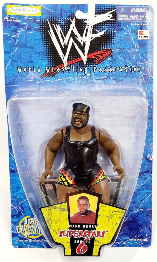 1998 WWF Jakks Pacific Superstars Series 6 Mark Henry