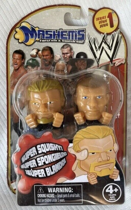 2012 WWE Tech 4 Kids Mash'ems Series 1 2-Pack: Triple H & Randy Orton