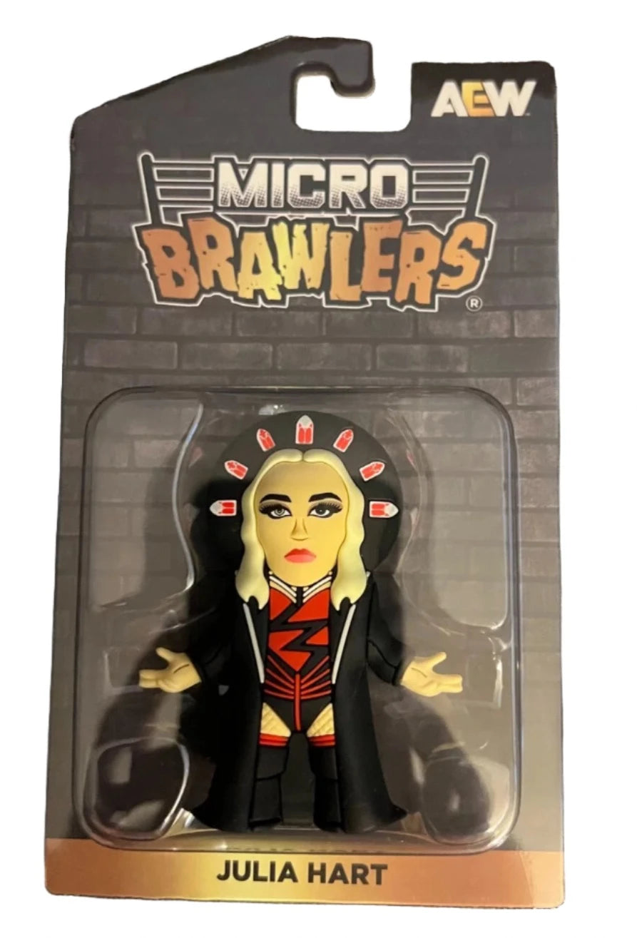 2024 AEW Pro Wrestling Tees Crate Exclusive Julia Hart Micro Brawler