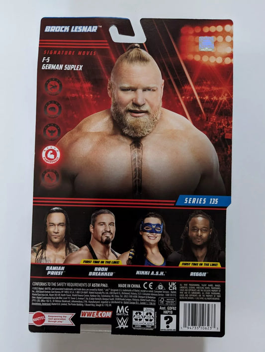 2022 WWE Mattel Basic Series 135 Brock Lesnar