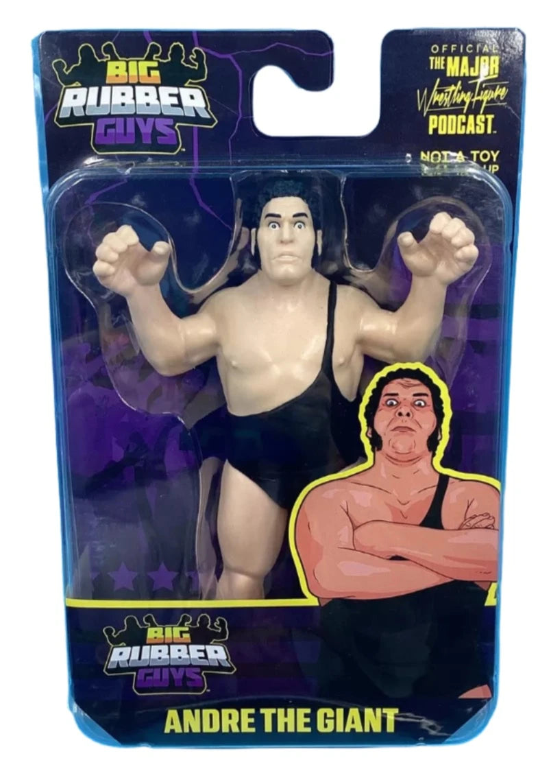 2024 Major Wrestling Figure Podcast Big Rubber Guys Series 4 Andre the Giant [With Black Singlet]
