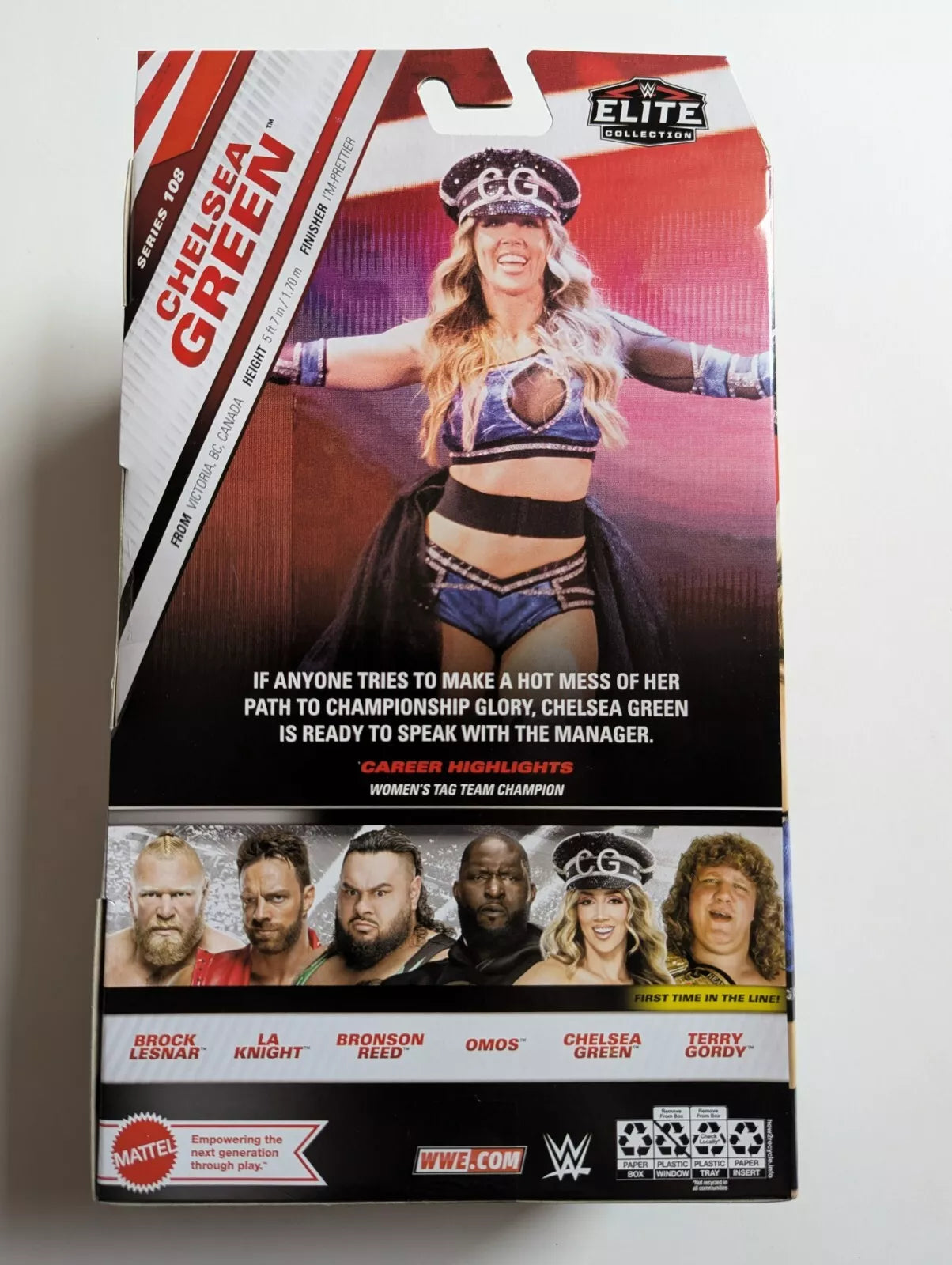 2024 WWE Mattel Elite Collection Series 108 Chelsea Green