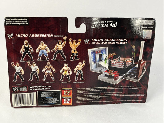 2008 WWE Jakks Pacific Micro Aggression Series 10 Chris Jericho, JBL & John Cena