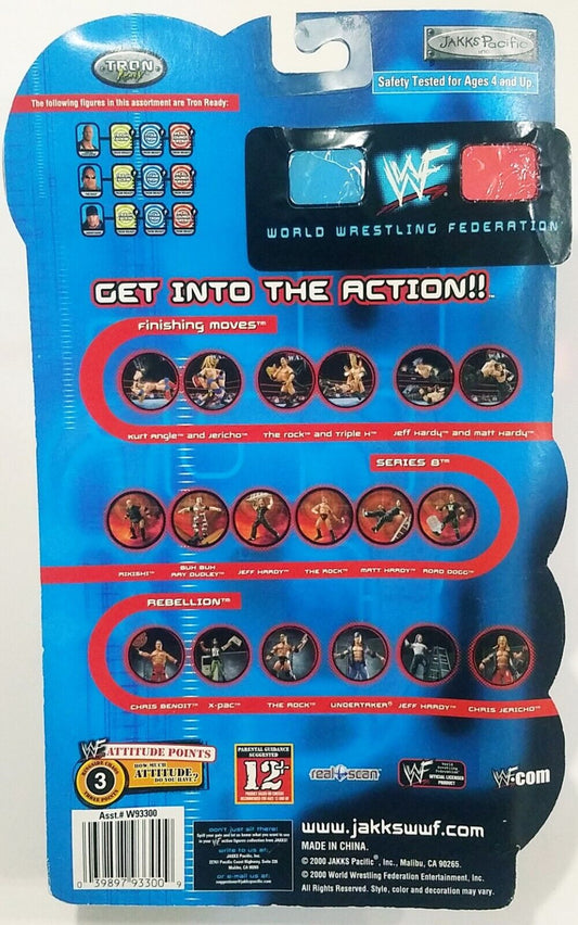 2000 WWF Jakks Pacific Titantron Live Ringside Chaos Series 1 Tazz