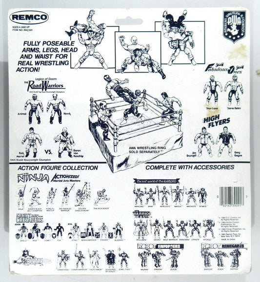 1984 AWA Remco All Star Wrestlers Series 1 Wave 1 Fabulous Ones: Steve Keirn & Stan Lane