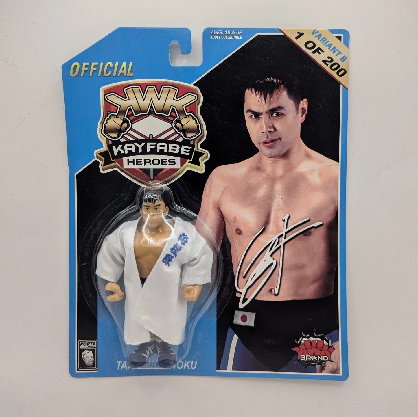 2025 KWK Kayfabe Heroes Series 2 Taka Michinoku [Variant B]