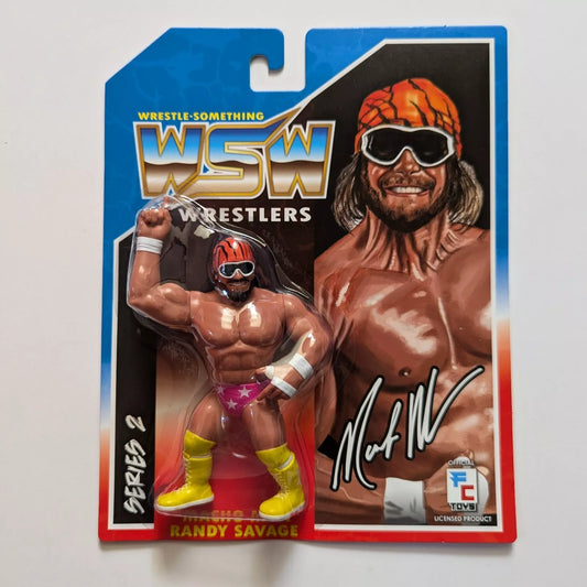 2024 FC Toys Wrestle-Something Wrestlers Series 2 "Macho Man" Randy Savage [Pink Edition]