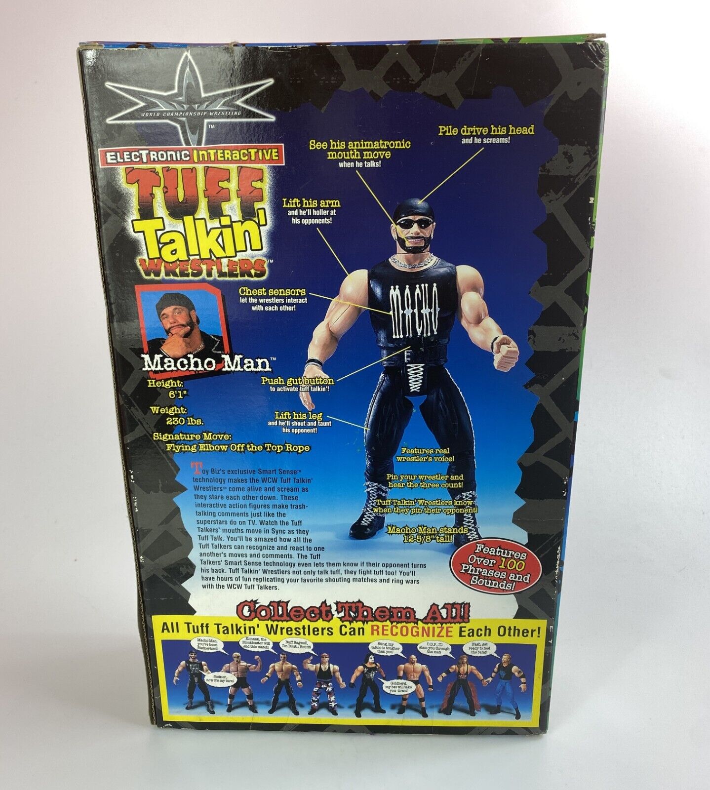1999 WCW Toy Biz Tuff Talkin' Wrestlers 