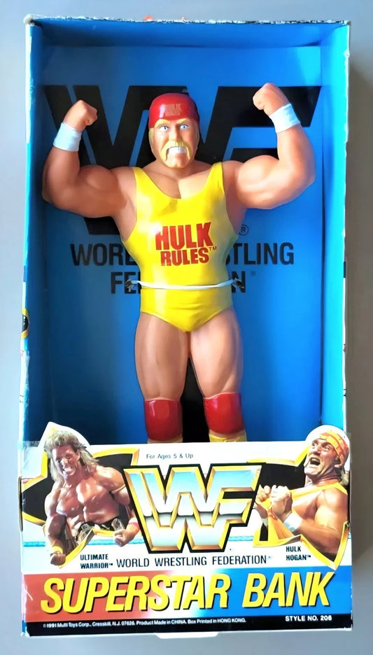 1991 WWF Multi Toys Superstar Bank Hulk Hogan