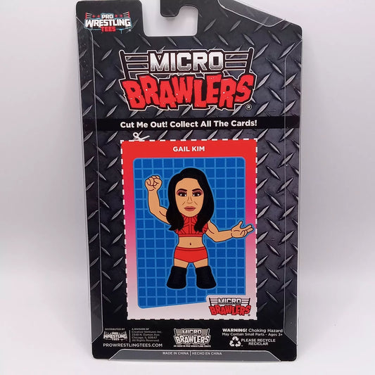 2021 Pro Wrestling Tees Impact! Wrestling Exclusive Micro Brawlers Series 3 Gail Kim