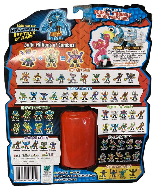 2014 Moose Toys Mutant Mania Mix & Match Wrestlers 8-Pack: Round 1