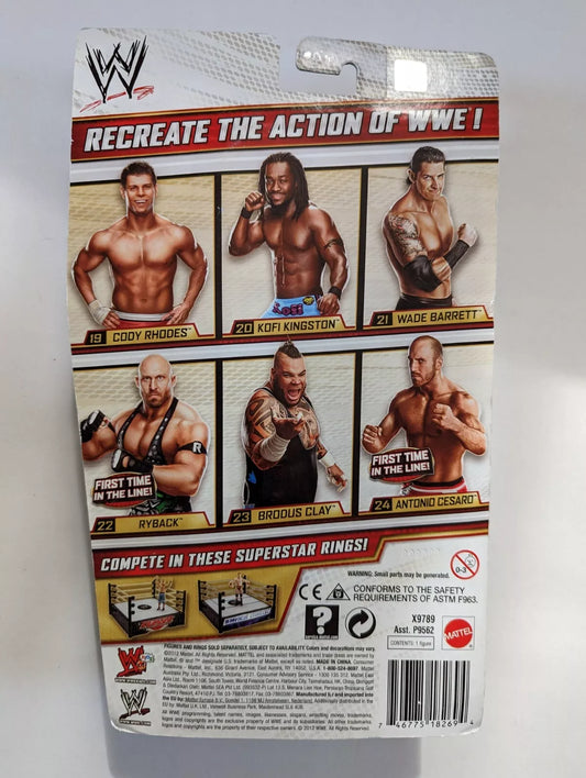 2013 WWE Mattel Basic Series 27 #24 Antonio Cesaro