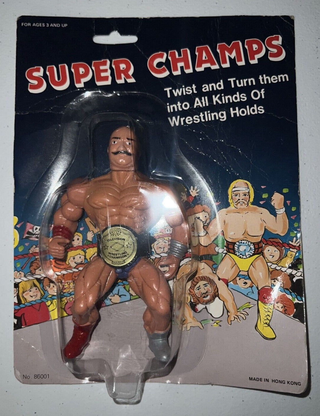 Super Champs Bootleg/Knockoff Mask [Iron Sheik] – Wrestling Figure Database