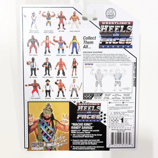2026 Zombie Sailor's Toys Wrestling's Heels & Faces: The Savage Legacy Collection "Macho King" Randy Savage