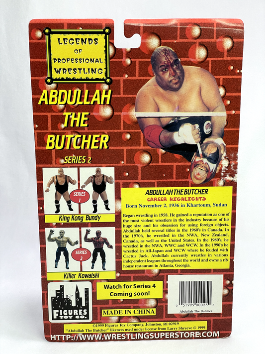 1999 FTC Legends of Professional Wrestling [Original] Series 2 Abdullah the Butcher [With Red Pants]