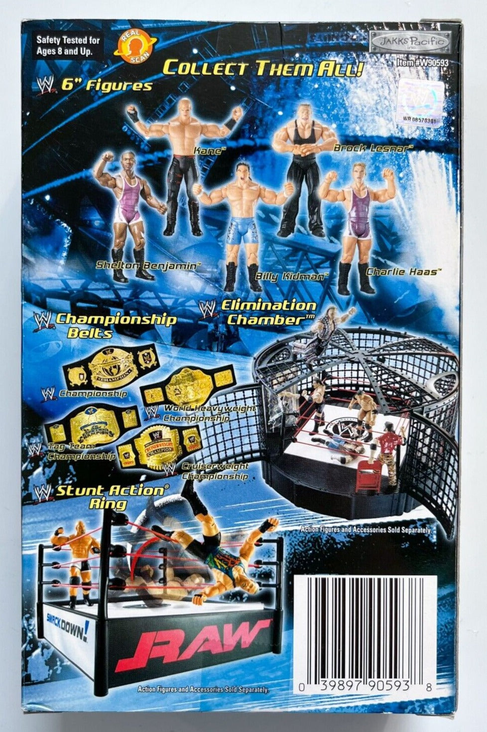2003 WWE Jakks Pacific Ruthless Aggression Main Event Exclusive