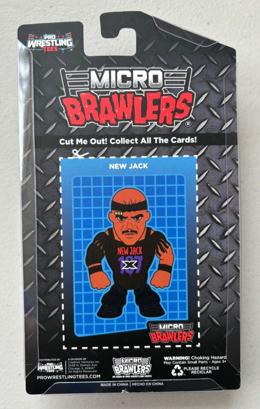 Pro Wrestling Tees Micro Brawlers Limited Edition New Jack