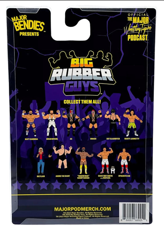 2024 Major Wrestling Figure Podcast Big Rubber Guys Series 5 Davey Boy Smith