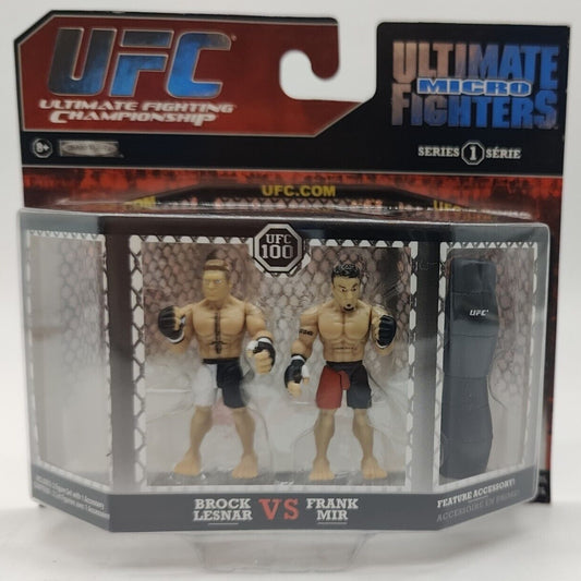 2010 Jakks Pacific UFC 100 Ultimate Micro Fighters Series 1: Brock Lesnar vs. Frank Mir