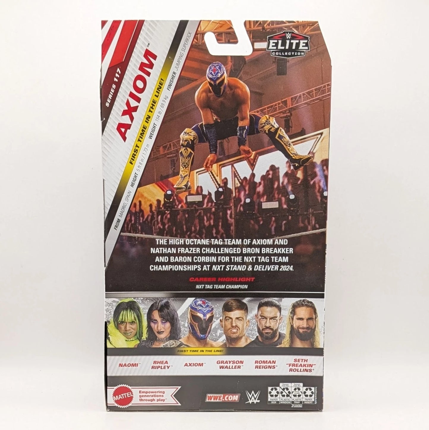 2025 WWE Mattel Elite Collection Series 117 Axiom [Chase]