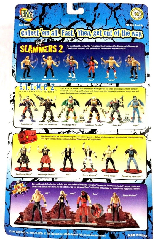 1998 WWF Jakks Pacific Slammers Series 2 Shawn Michaels