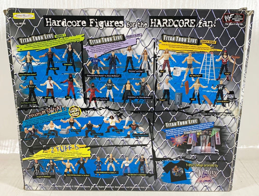 1999 WWF Jakks Pacific The Rock Hardcore Collection [Square Packaging]