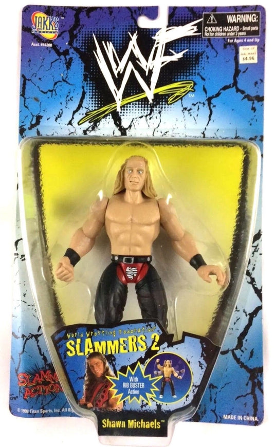 1998 WWF Jakks Pacific Slammers Series 2 Shawn Michaels